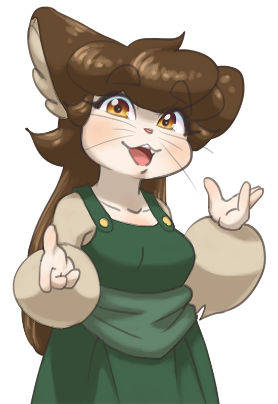 Melanie welcomes visitors to Little Town